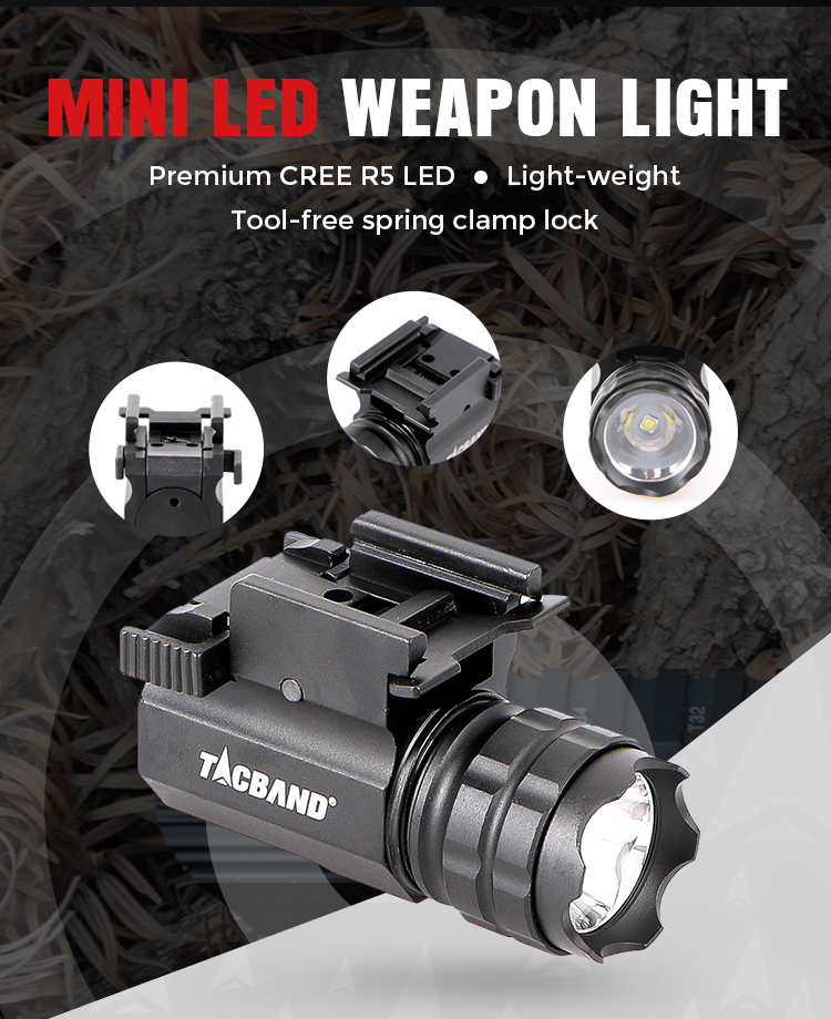 Top 5 weapon lights and tactical lights in 2022
