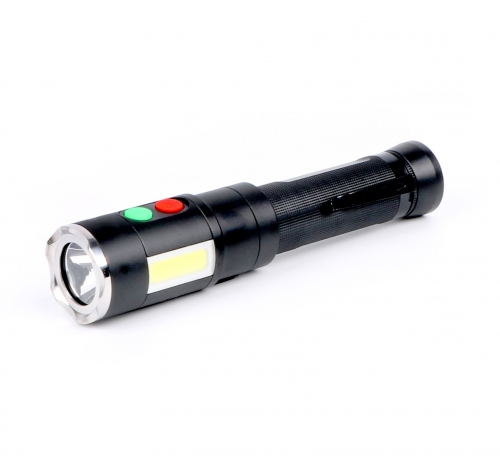 FV101A| Multifunctional rechargeable flashlight with alarm
