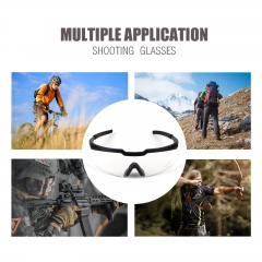 Shooting Safety Glasses for Adult, Anti-Fog UV and Eye Protection for Hunting and Shooting Gun Range