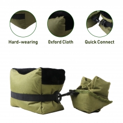 Shooting Rest Bags, Combo Front and Rear Sandbag for Rifle Hunting - Unfilled