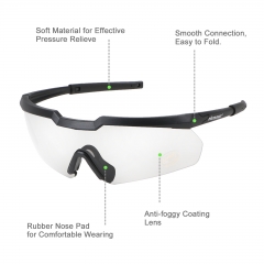 Shooting Safety Glasses for Adult, Anti-Fog UV and Eye Protection for Hunting and Shooting Gun Range