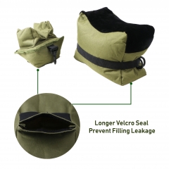 Shooting Rest Bags, Combo Front and Rear Sandbag for Rifle Hunting - Unfilled