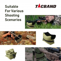 Shooting Rest Bags, Combo Front and Rear Sandbag for Rifle Hunting - Unfilled