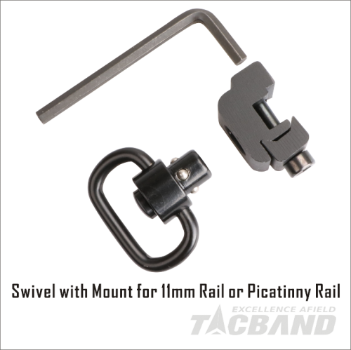 SS18S SS19S | Swivel with Mount for 11mm Rail or Picatinny Rail